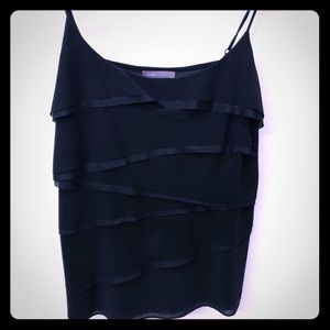 Vince multi layer silk tank, 8